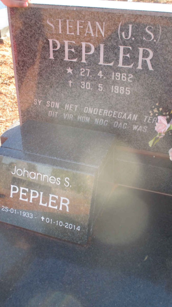 PEPLER Johannes S. 1933-2014 :: PEPLER J.S. 1962-1985