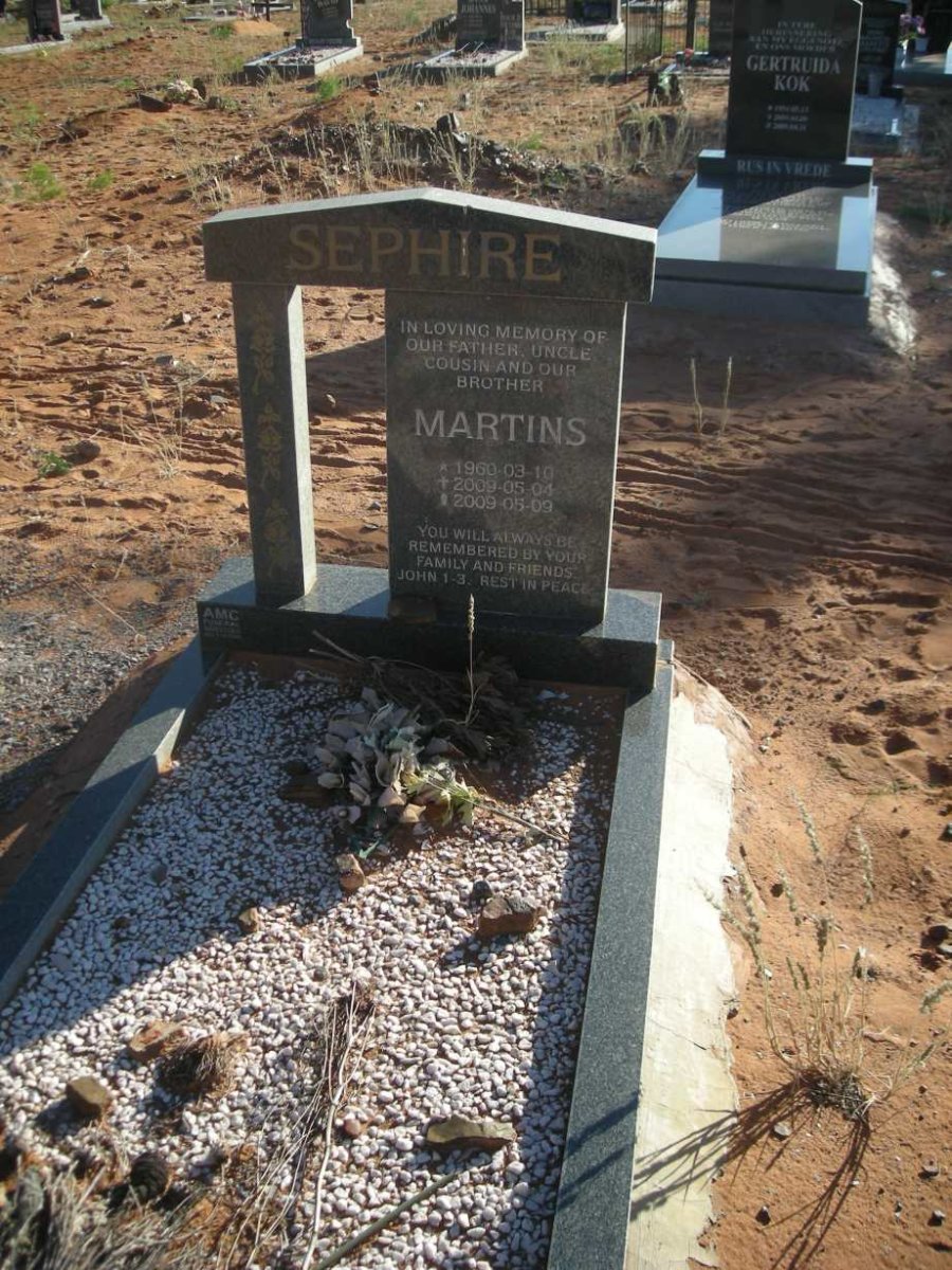 SEPHIRE Martins 1960-2009