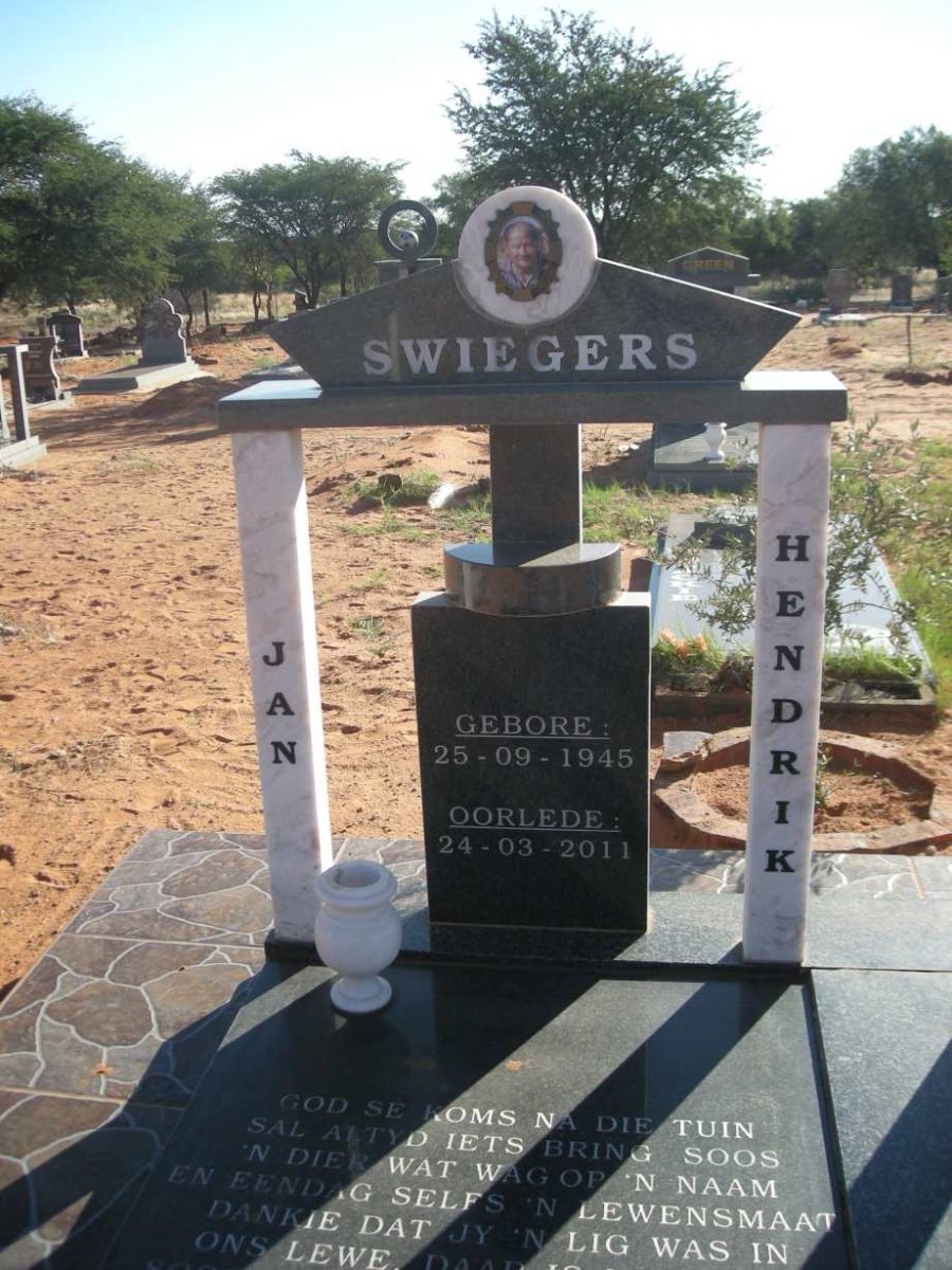 SWIEGERS Jan Hendrik 1945-2011