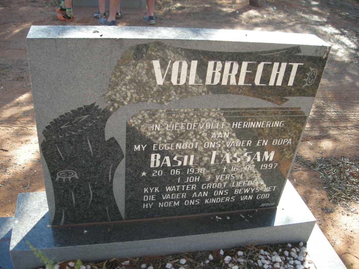 VOLBRECHT Basil Lassam 1938-1997