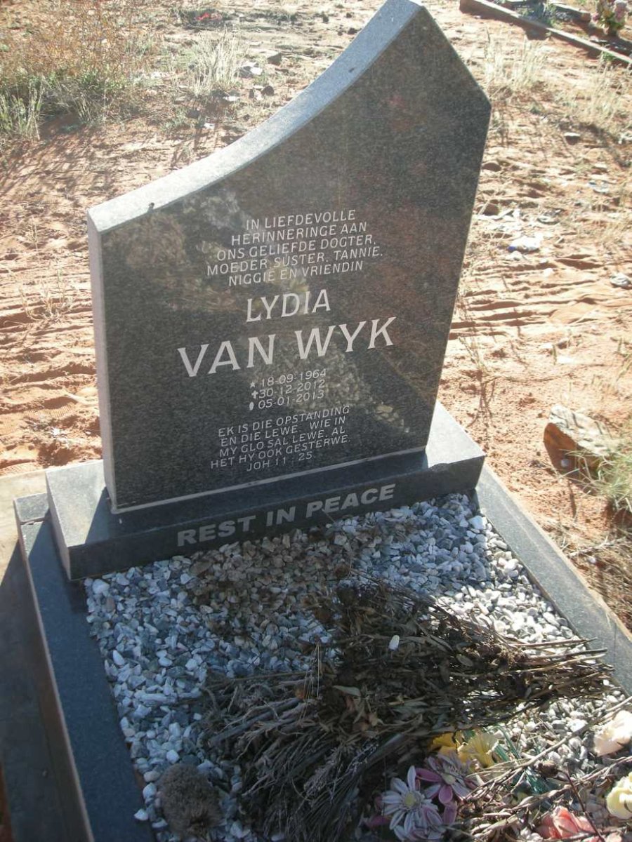 WYK Lydia, van 1964-2012