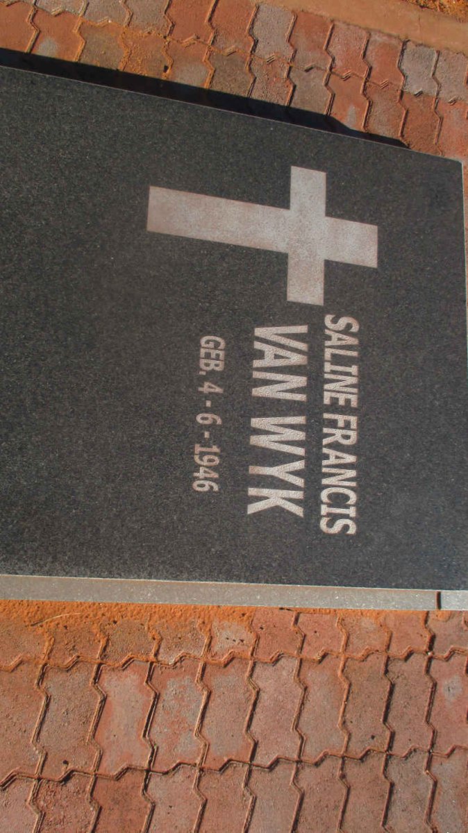 WYK Saline Francis, van 1946-