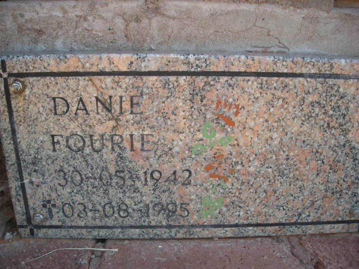 FOURIE Danie 1942-1995