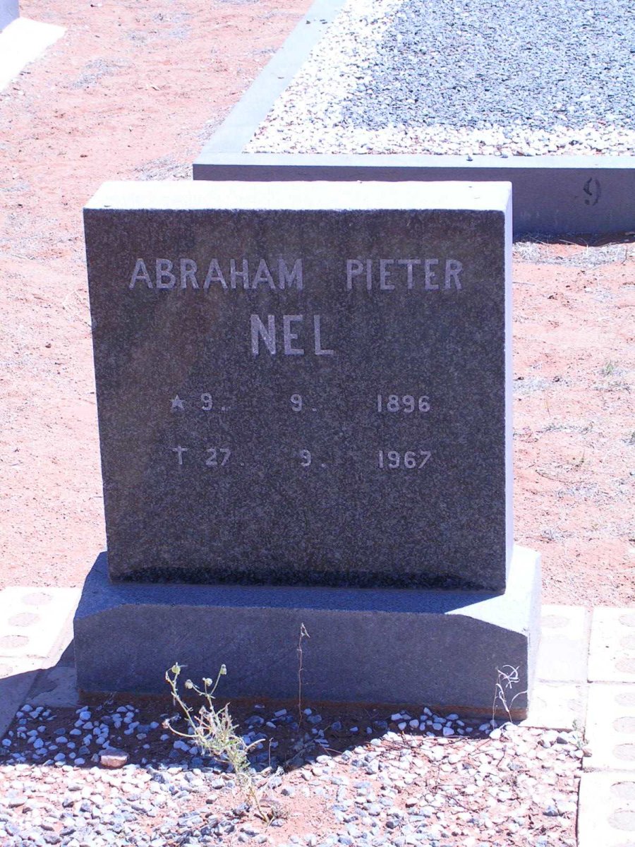 NEL Abraham Pieter 1896-1967