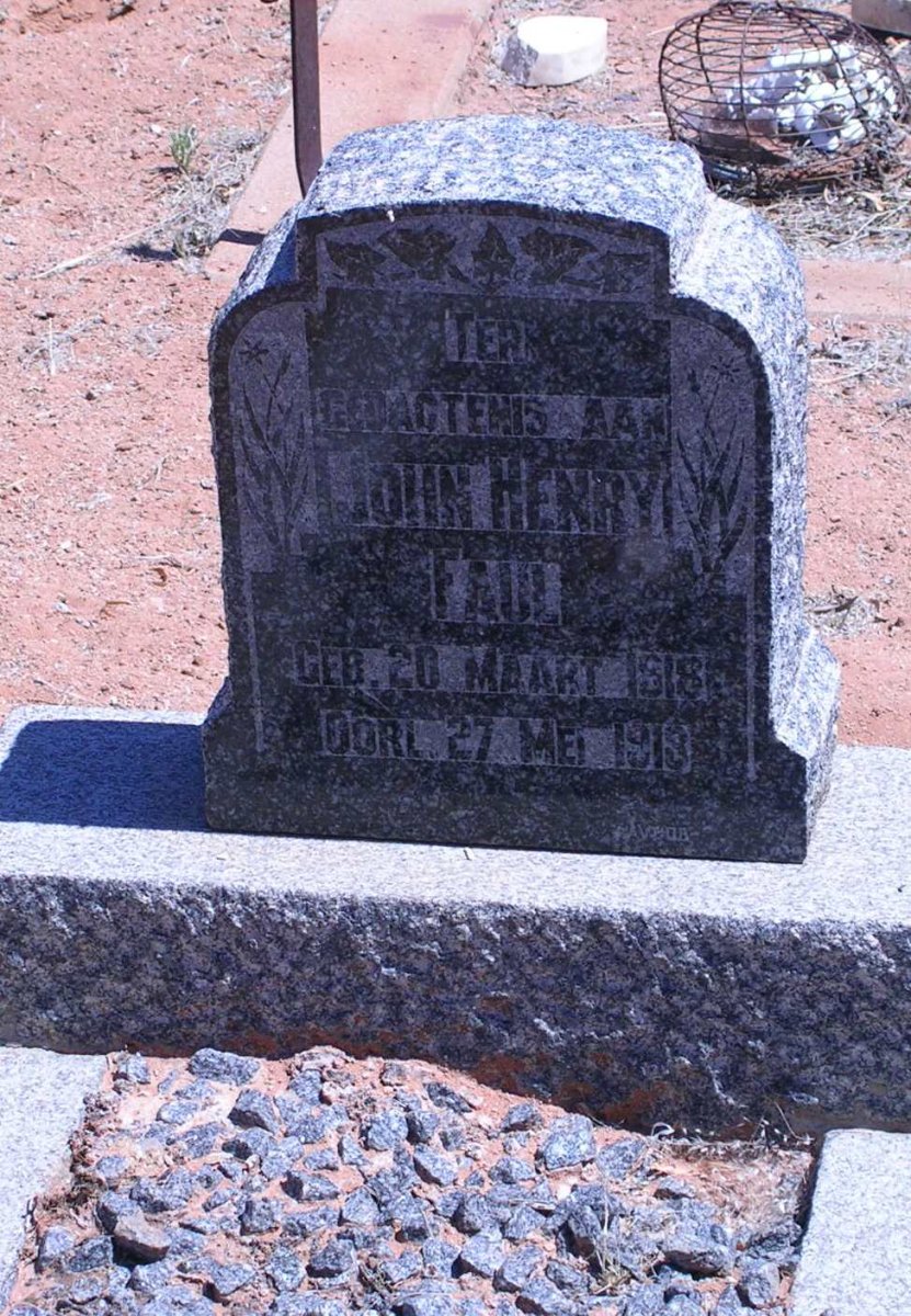 FAUL John Henry 1918-1919