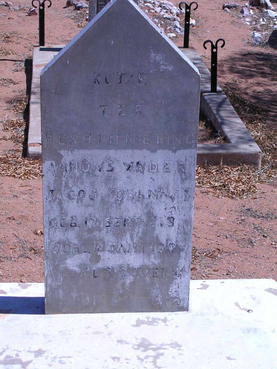 KOTZE Jacob Johannes 1868-1934