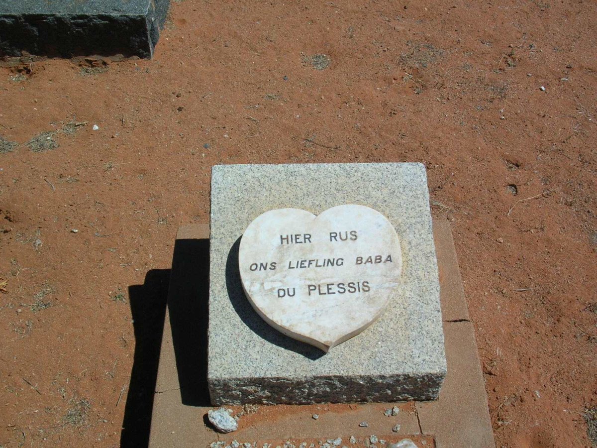 PLESSIS Baba, du