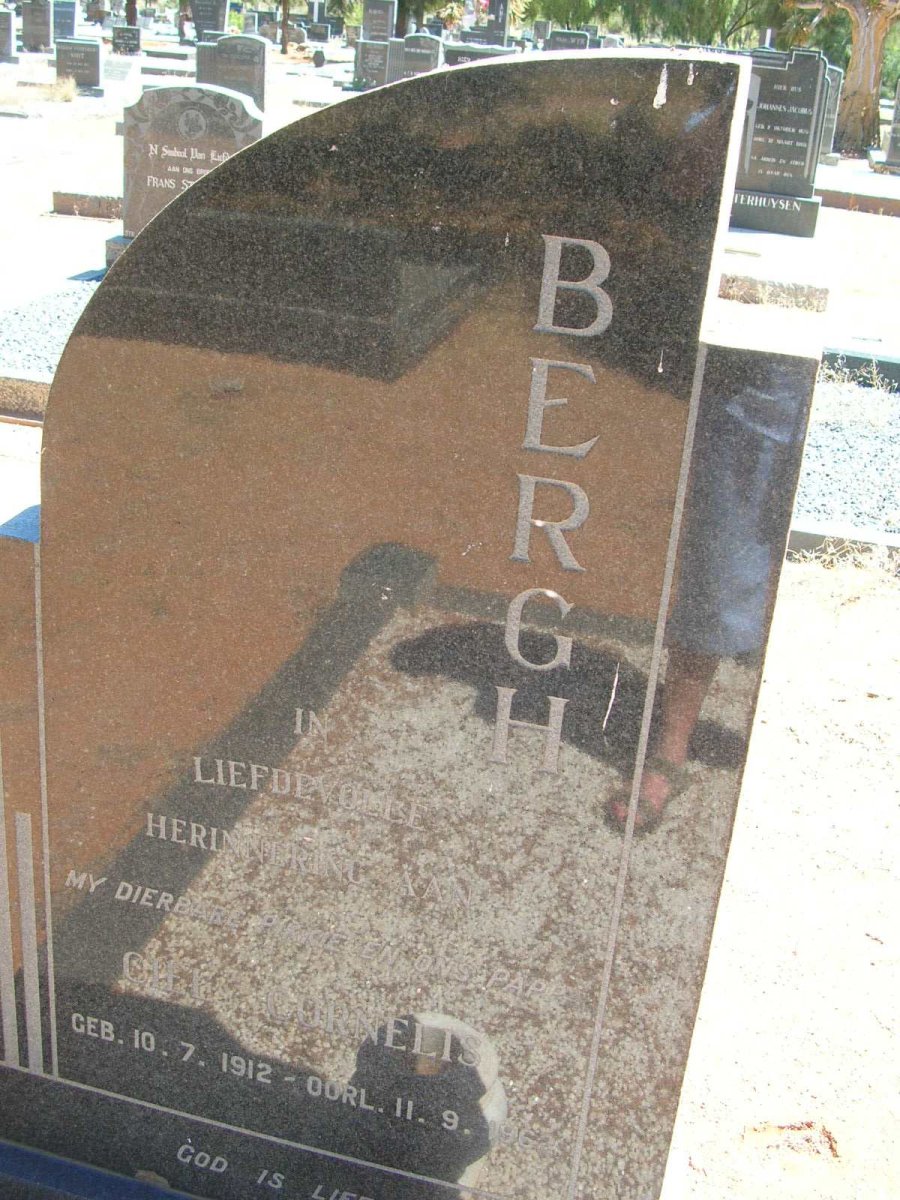 BERGH Giel Cornelis 1912-1962
