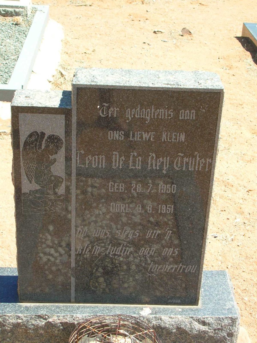 TRUTER Leon, de la Rey 1950-1951