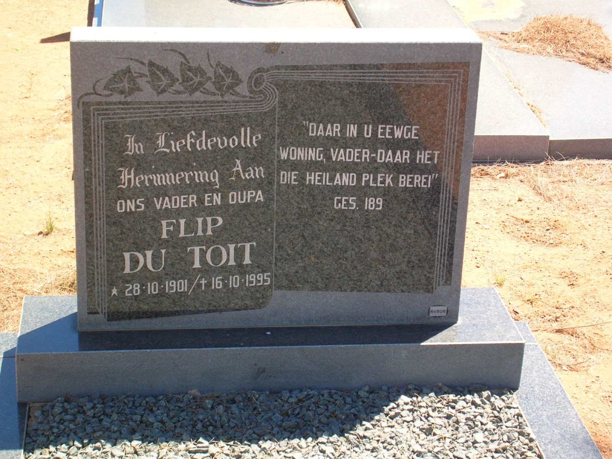 TOIT Flip, du 1901-1995