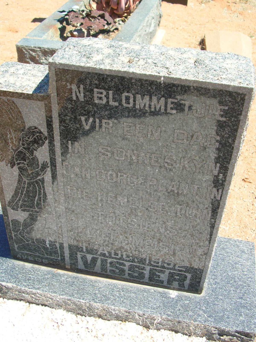 VISSER Meisie  -1952