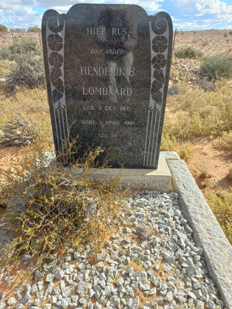 LOMBAARD Henderik B. 1871-1961