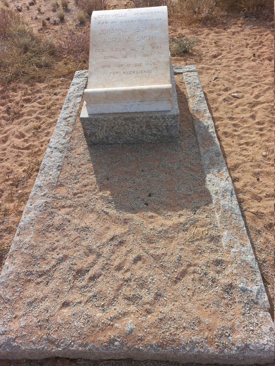 SMITH Johanna Sophia Adriana nee LOUW 1886-1967