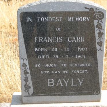 BAYLY Francis Carr 1907-1967