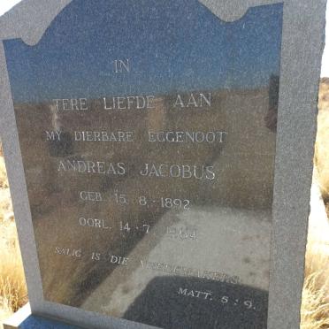 LIEBENBERG Andreas Jacobus 1892-1964
