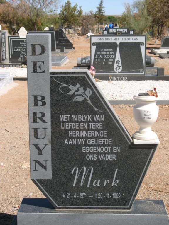 BRUYN Mark, de 1971-1999