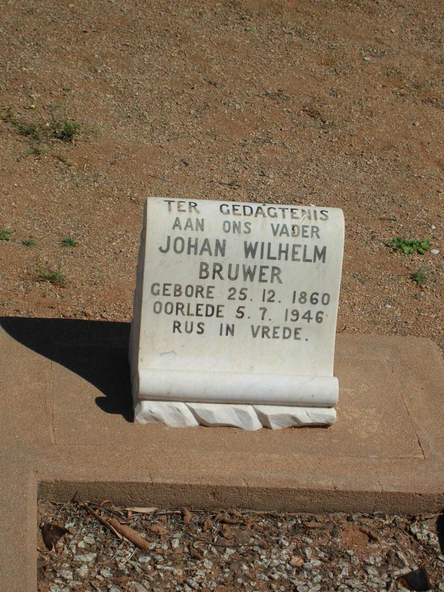 BRUWER Johan Wilhelm 1860-1946