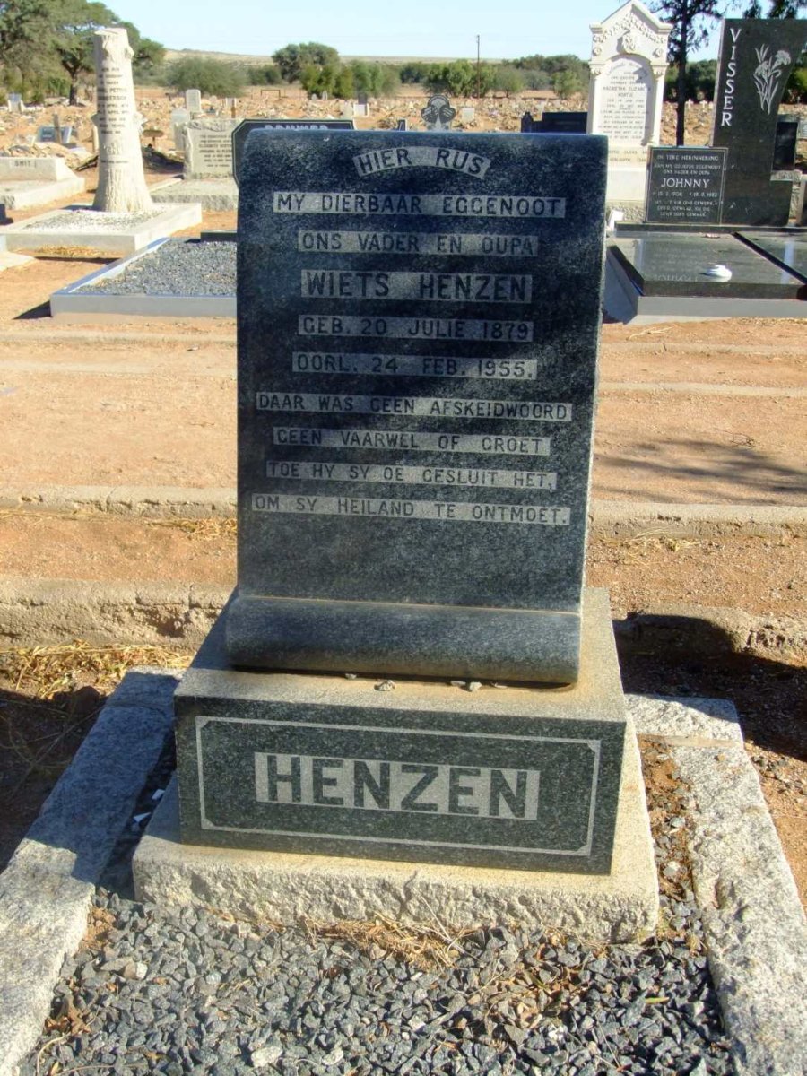 HENZEN Wietz 1879-1955