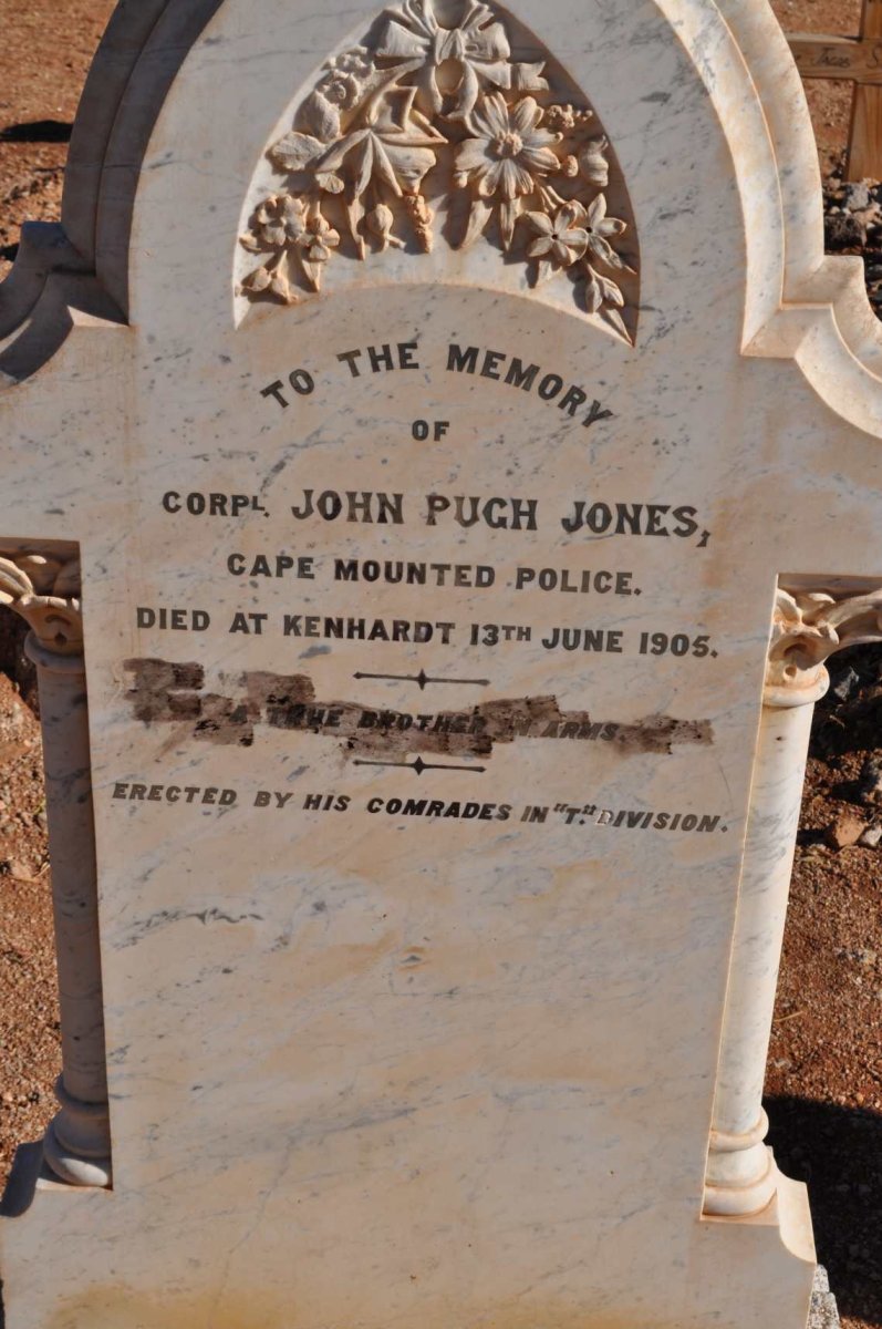 JONES John Pugh -1905