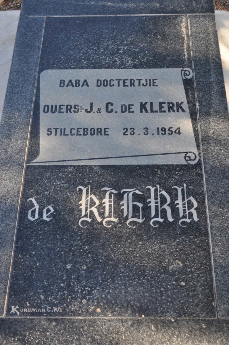KLERK, de 1954-1954
