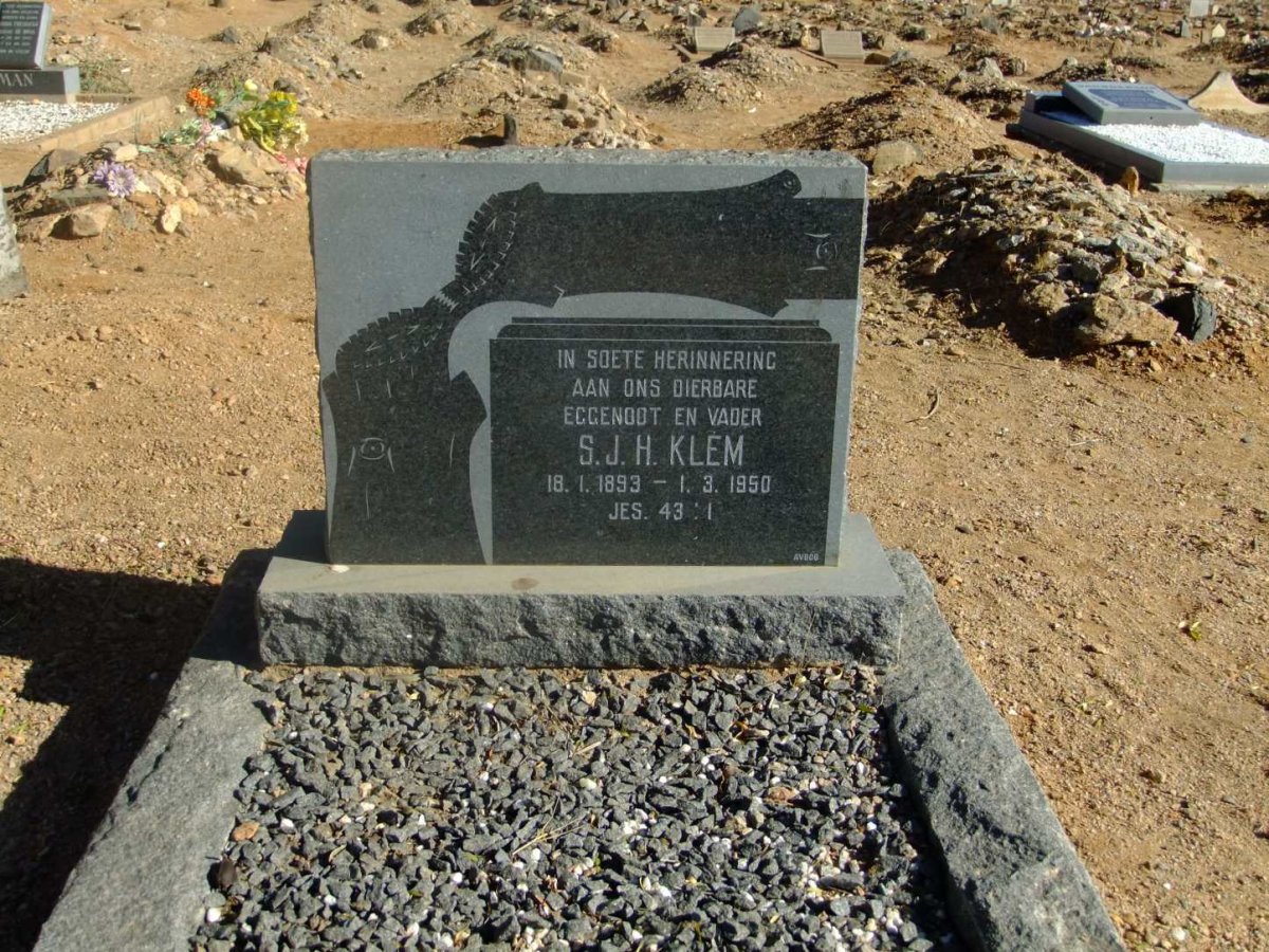 KLEM S.J.H. 1893-1950
