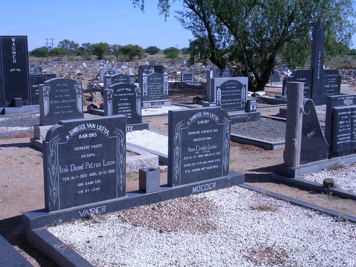 LOUW Izak Daniel Petrus 1905-1990 &amp; Anna Cornelia VISAGIE 1902-1971