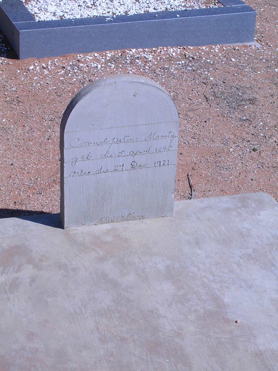 MARITZ Corneli Petrus 1880-1921
