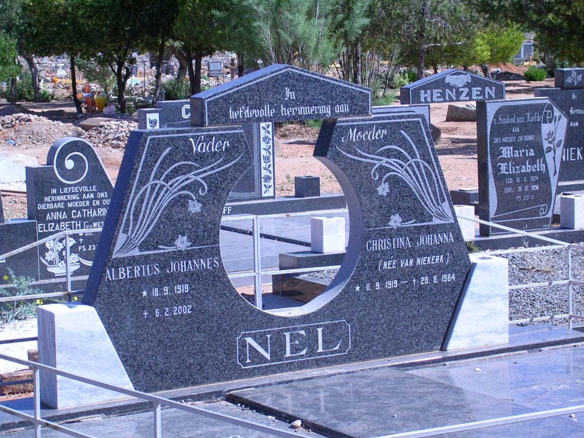 NEL Albertus Johannes 1919-2002 &amp; Christina Johanna VAN NIEKERK 1919-1984