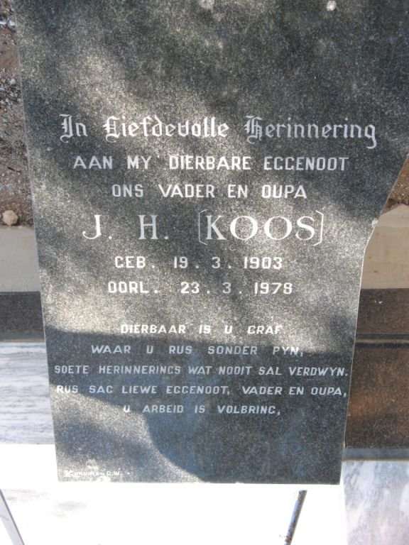 ? J.H. 1903-1978