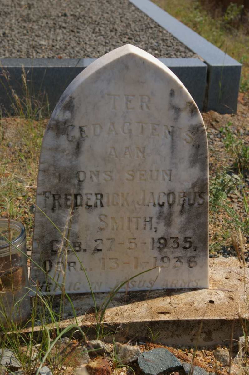 SMITH Frederick Jacobus 1935-1936