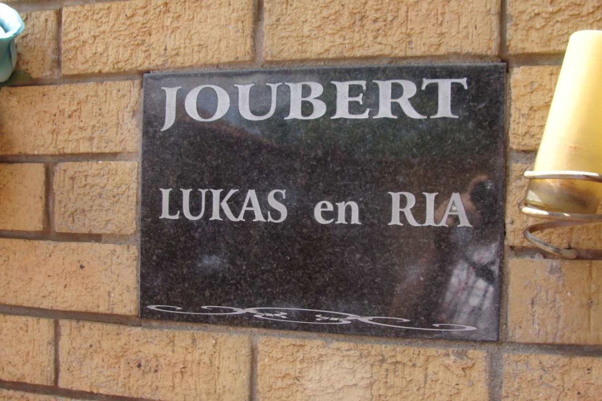 JOUBERT Lukas &amp; Ria