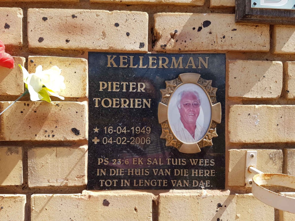 KELLERMAN Pieter Toerien 1949-2006