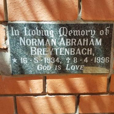 BREYTENBACH Norman Abraham 1934-1996