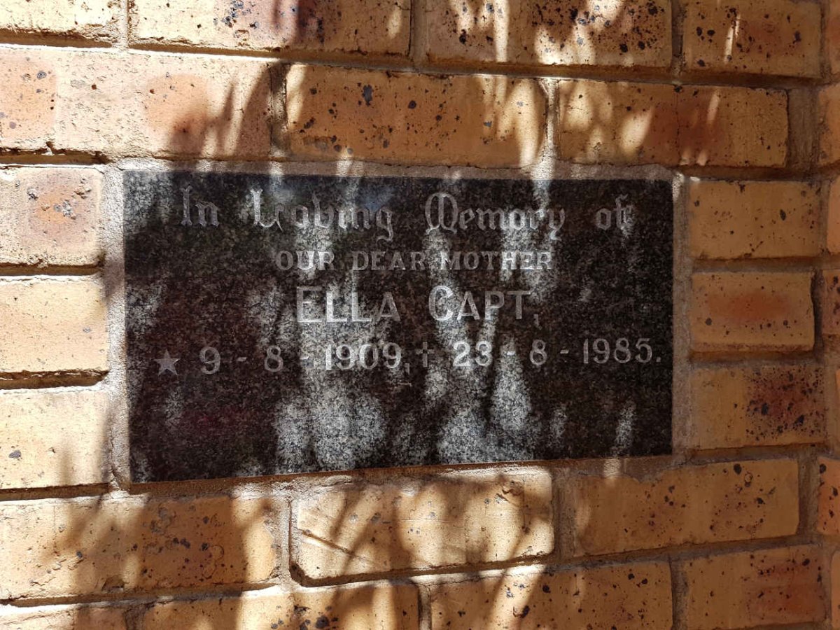 CAPT Ella 1909-1985