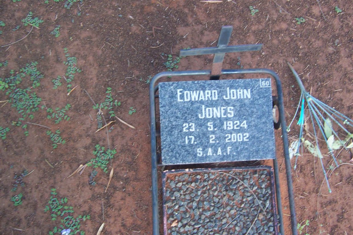 JONES Edward John 1924-2002