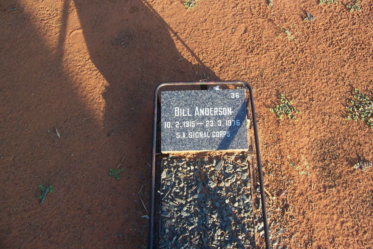 ANDERSON Bill 1915-1976