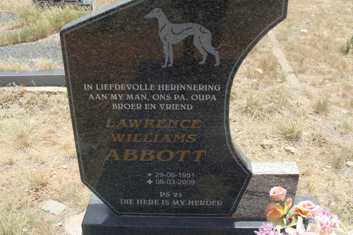 ABBOTT Lawrence Williams 1951-2009