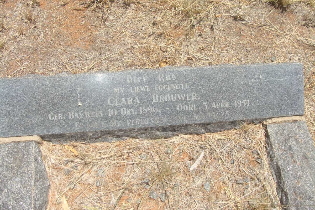 BROUWER Clara nee BAYREIS 1896-1951