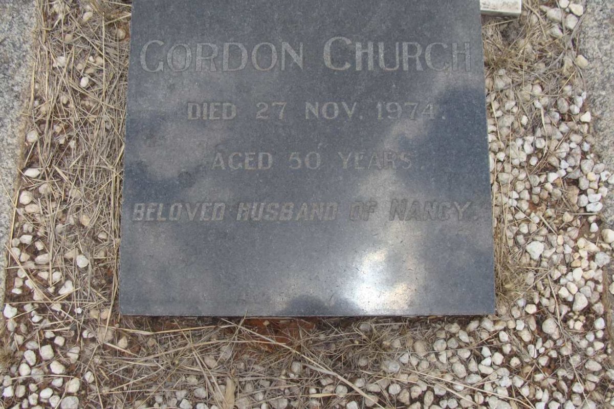 CHURCH Gordon -1974