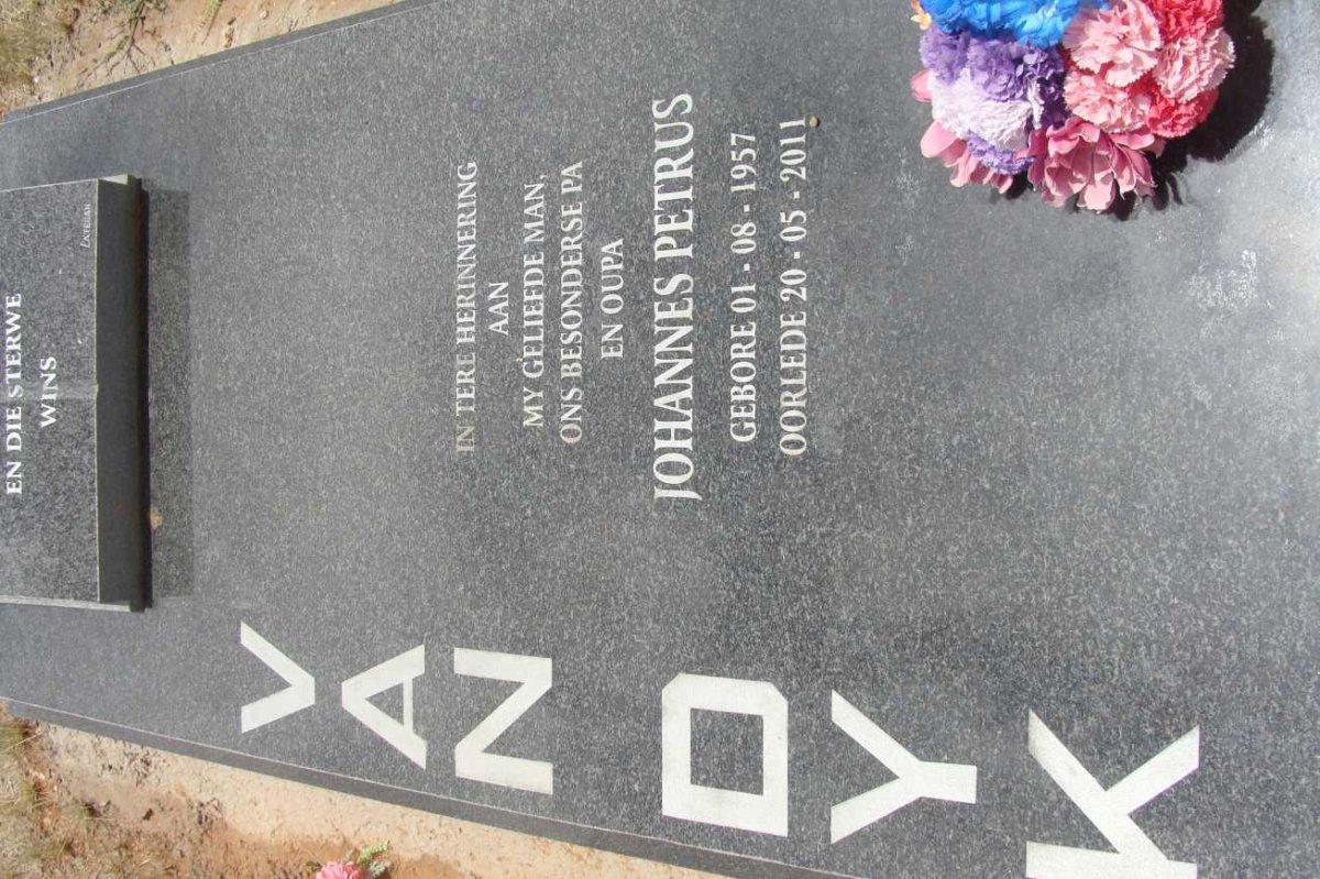 DYK Johannes Petrus, van 1957-2011