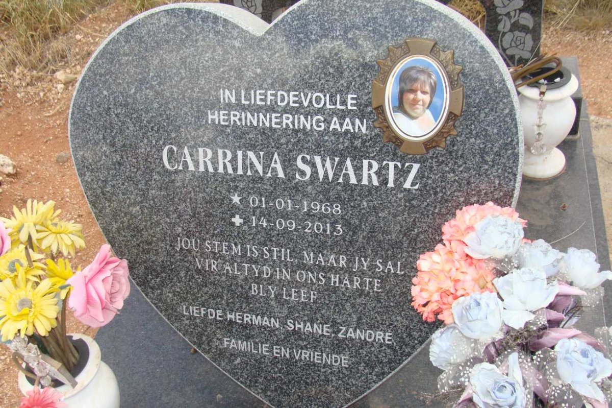 SWARTZ Carrina 1968-2013