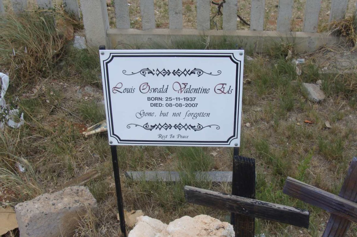 ELS Louis Oswald Valentine 1937-2007