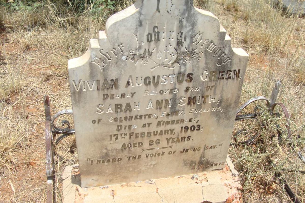 GREEN Vivian Augustus -1903