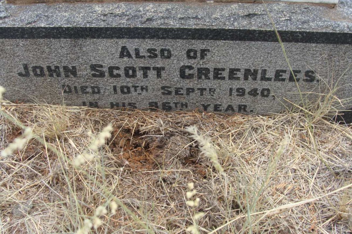 GREENLEES John Scott -1940