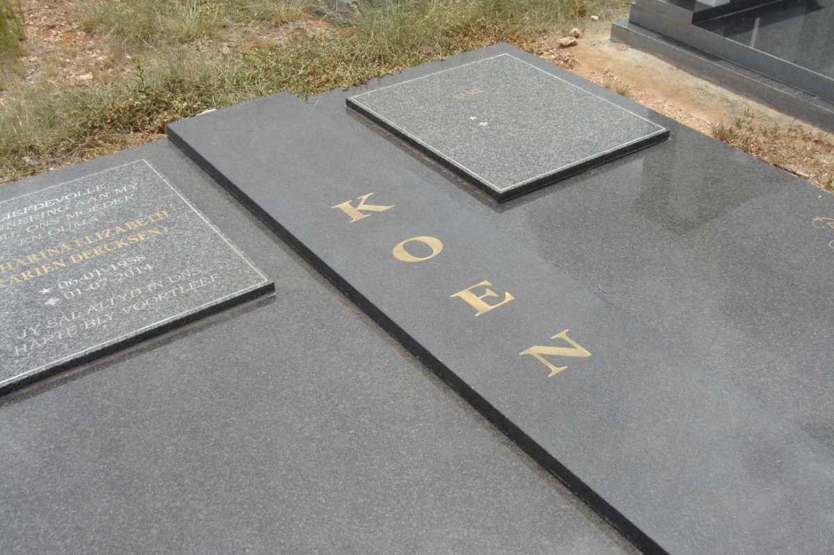 KOEN Basil &amp; Catharina Elizabeth DERCKSEN 1958-2014