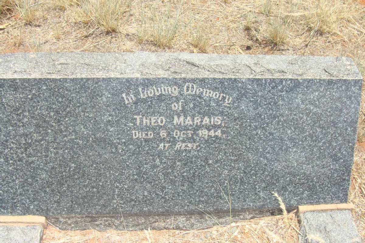 MARAIS Theo -1944