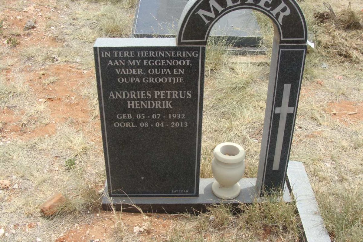 MEYER Andries Petrus Hendrik 1932-2013