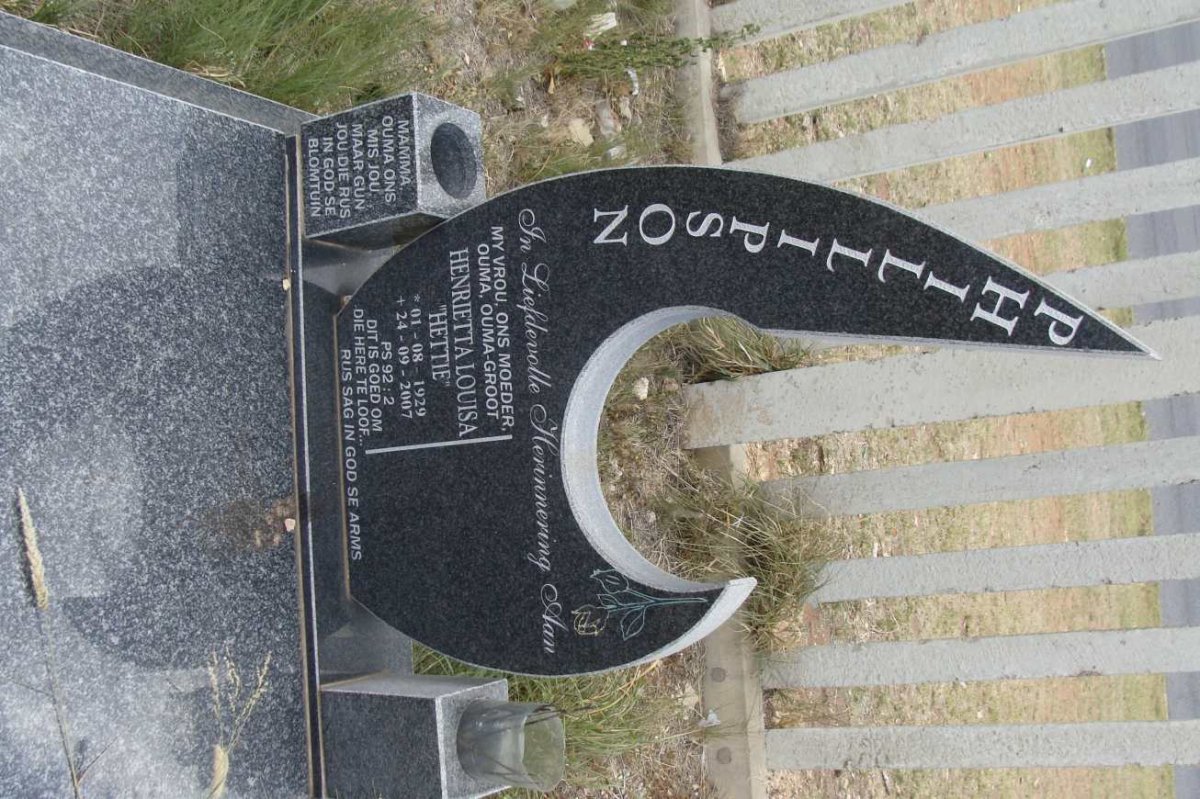 PHILLIPSON Henrietta Louisa 1929-2007