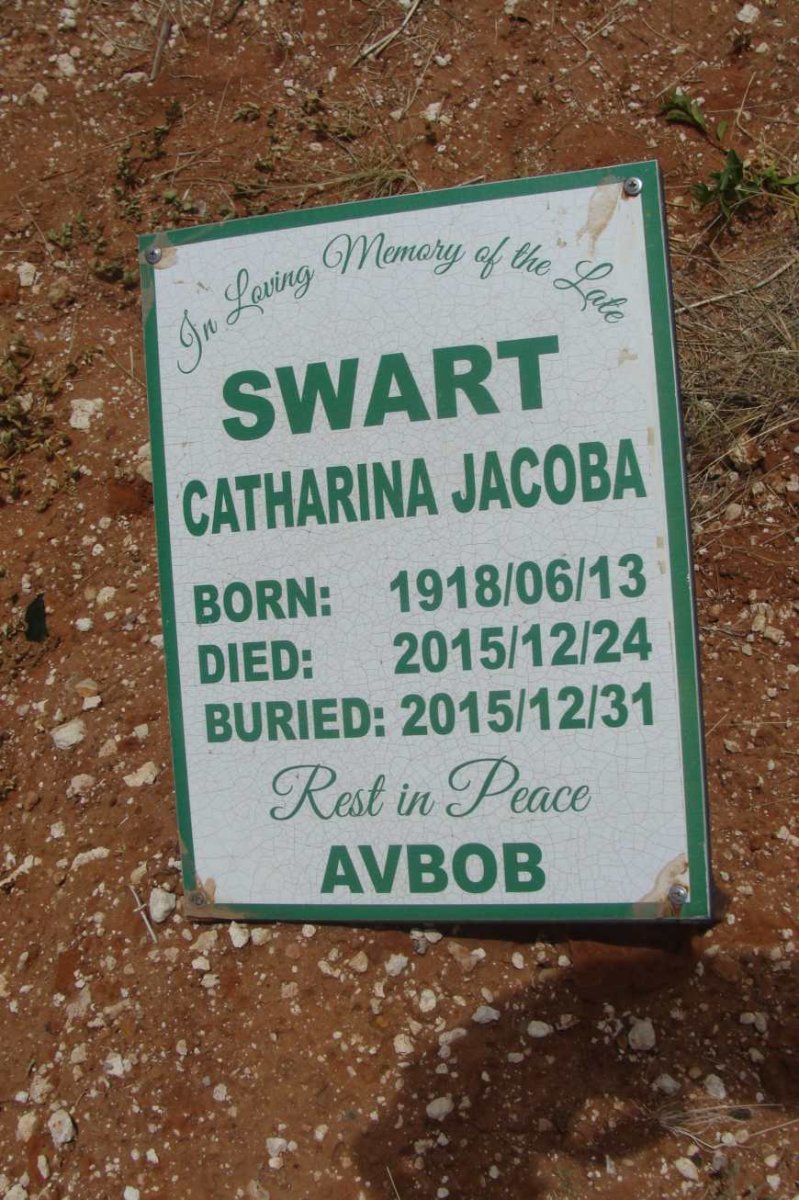 SWART Catharina Jacoba 1918-2015