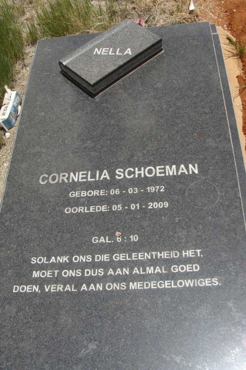 SCHOEMAN Cornelia 1972-2009